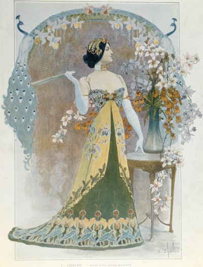 Essay über einen modernen Stil, um 1899 von Louis Chalon